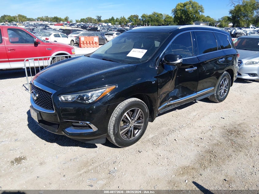 2017 Infiniti QX60, Лівий бік, IAAI, VIN 5N1DL0MM6HC548242 — фото 2
