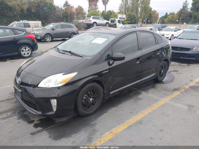 Vin: jtdkn3du4f1897271, lot: 46672480, toyota prius two 20152