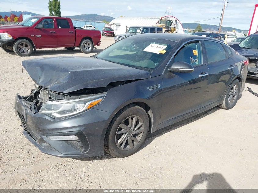 Vin: 5xxgt4l30kg288980, lot: 46672505, kia optima lx 20192