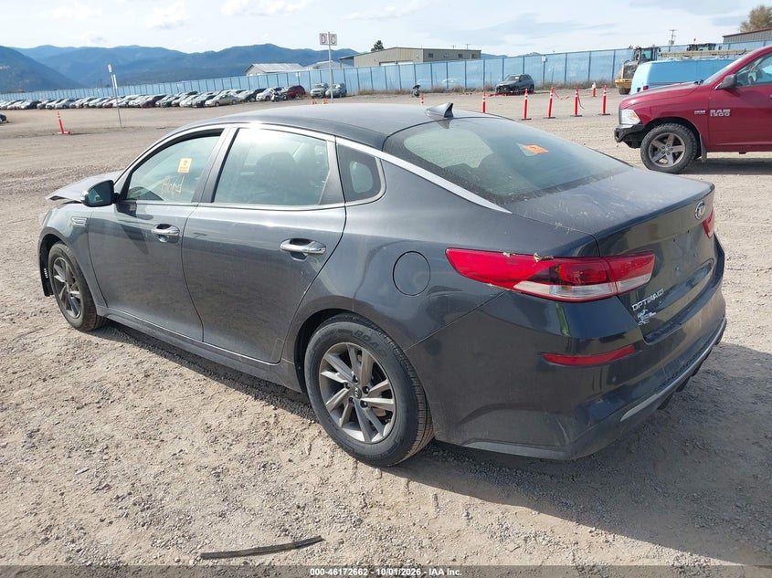 Vin: 5xxgt4l30kg288980, lot: 46672505, kia optima lx 20193