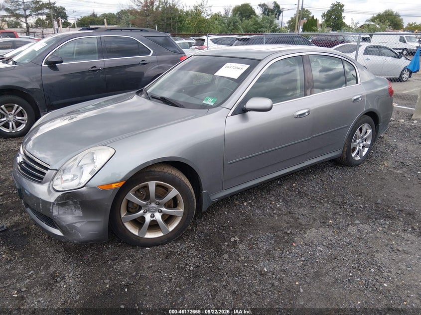 INFINITI G35X 2006 VIN JNKCV51F66M618065