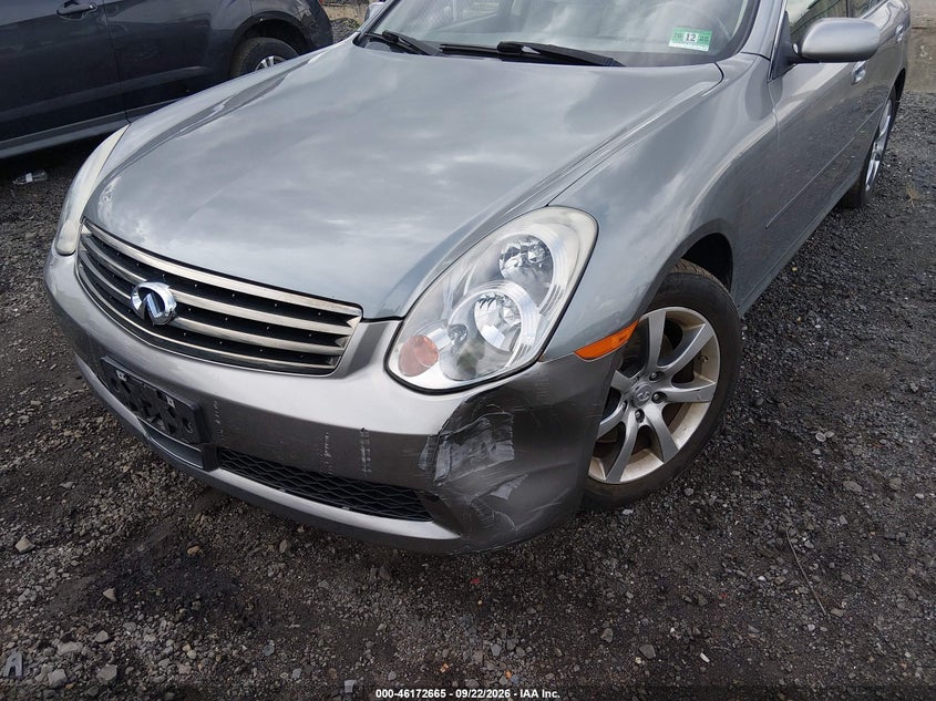 INFINITI G35X 2006 VIN JNKCV51F66M618065