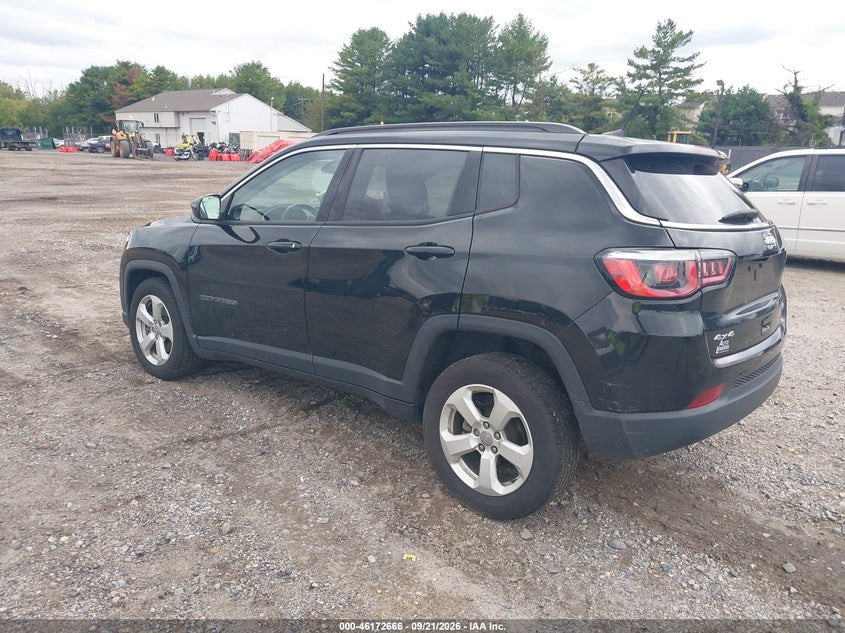 Vin: 3c4njdbb3lt204632, lot: 46672509, jeep compass latitude 4x4 20203
