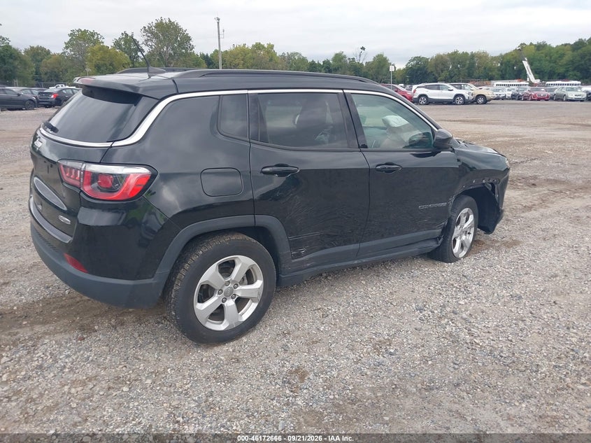 Vin: 3c4njdbb3lt204632, lot: 46672509, jeep compass latitude 4x4 20204