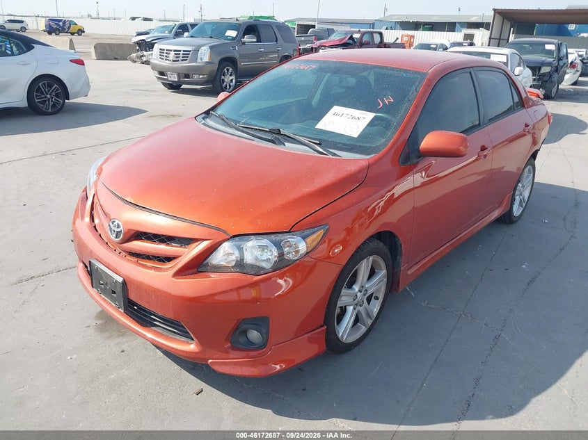 Vin: 2t1bu4ee0dc097527, lot: 46672530, toyota corolla s special edition 20132