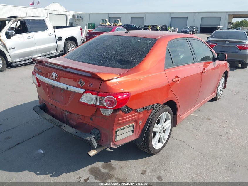 Vin: 2t1bu4ee0dc097527, lot: 46672530, toyota corolla s special edition 20134