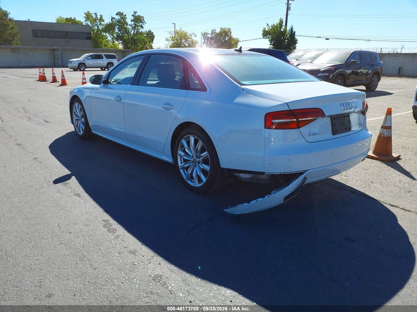Vin: wau43afd7hn014224, lot: 46672551, audi a8 l 4.0t sport 20173