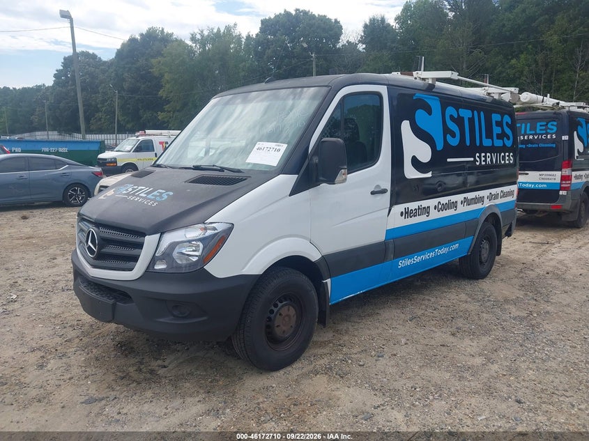 Vin: wd3pe7dd2gp319658, lot: 46672553, mercedes-benz sprinter 2500 normal roof 20162