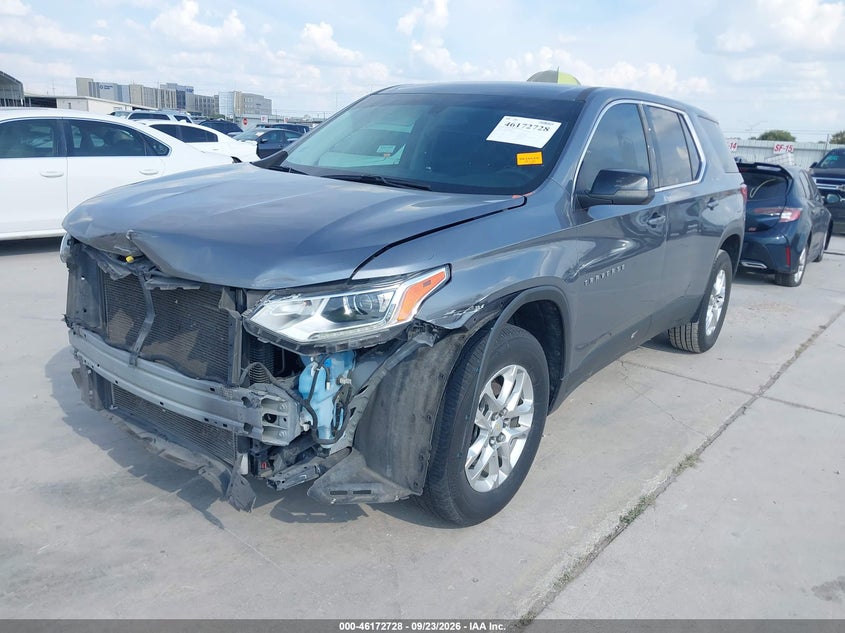 Vin: 1gnerfkw2mj224801, lot: 46672571, chevrolet traverse ls 20212