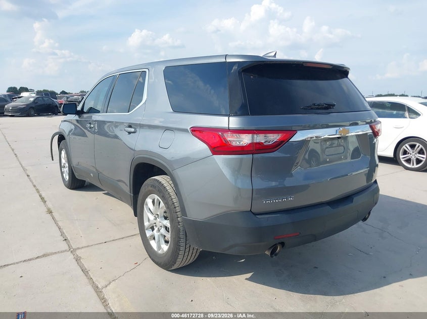 Vin: 1gnerfkw2mj224801, lot: 46672571, chevrolet traverse ls 20213