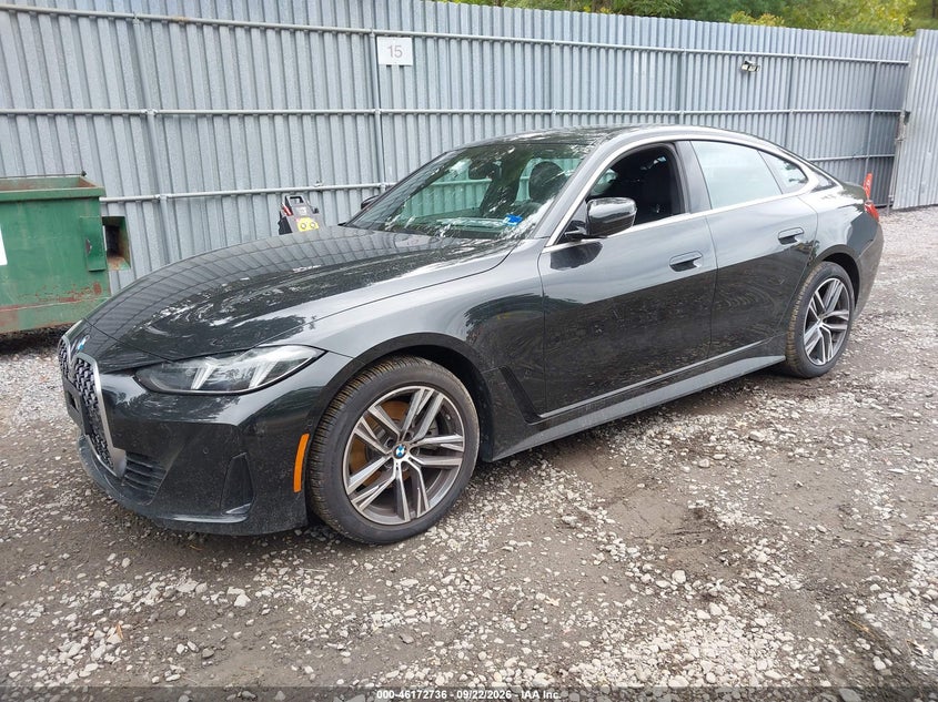 Vin: wba33fb07tfw80188, lot: 46672579, bmw 430i gran coupe xdrive 20262