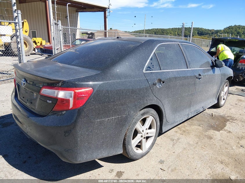 Vin: 4t1bf1fk5cu066199, lot: 46672583, toyota camry se 20124