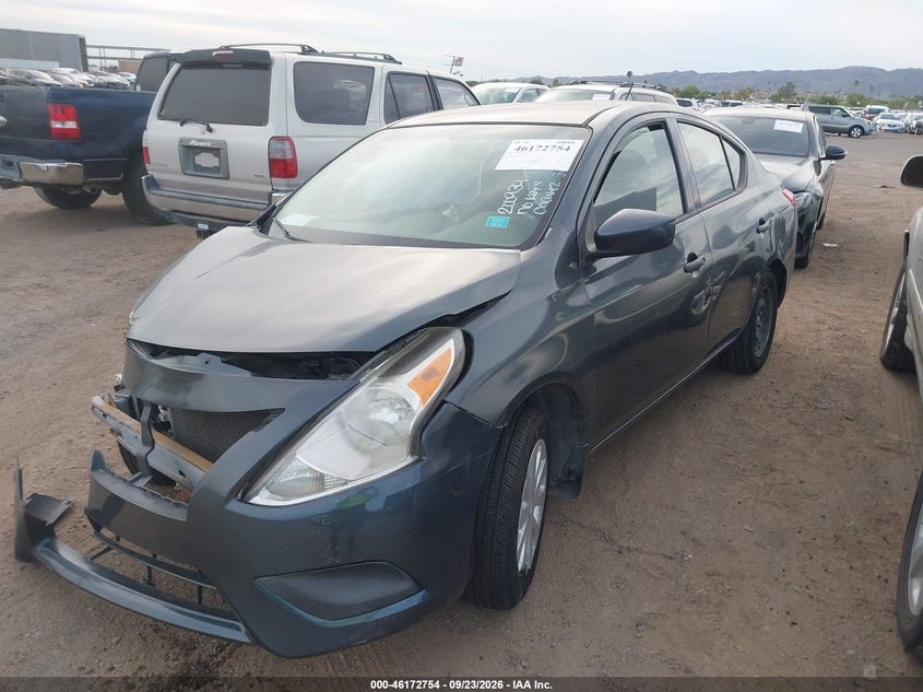 Vin: 3n1cn7ap2gl875874, lot: 46672597, nissan versa 1.6 s 20162