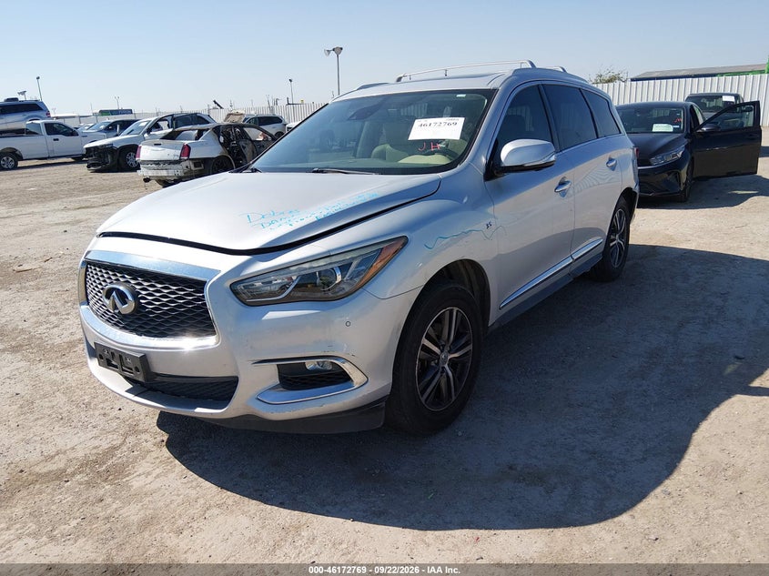 Vin: 5n1dl0mn3kc500357, lot: 46672612, infiniti qx60 luxe 20192