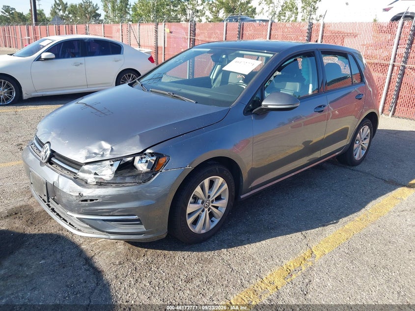 Vin: 3vwg57auxmm012036, lot: 46672614, volkswagen golf tsi 20212