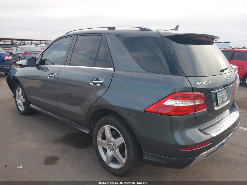 Vin: 4jgda5gb2fa544629, lot: 46672637, mercedes-benz ml 400 4matic 20153