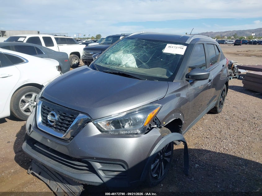 Vin: 3n1cp5cu2jl515951, lot: 46672641, nissan kicks sv 20182