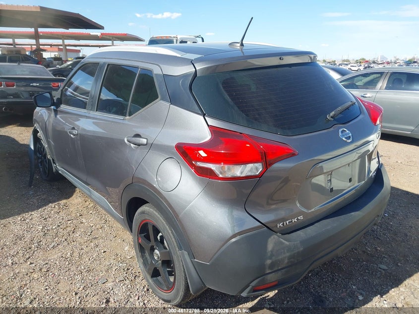Vin: 3n1cp5cu2jl515951, lot: 46672641, nissan kicks sv 20183
