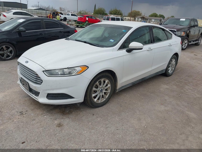 Vin: 1fa6p0g76f5125577, lot: 46672667, ford fusion s 20152