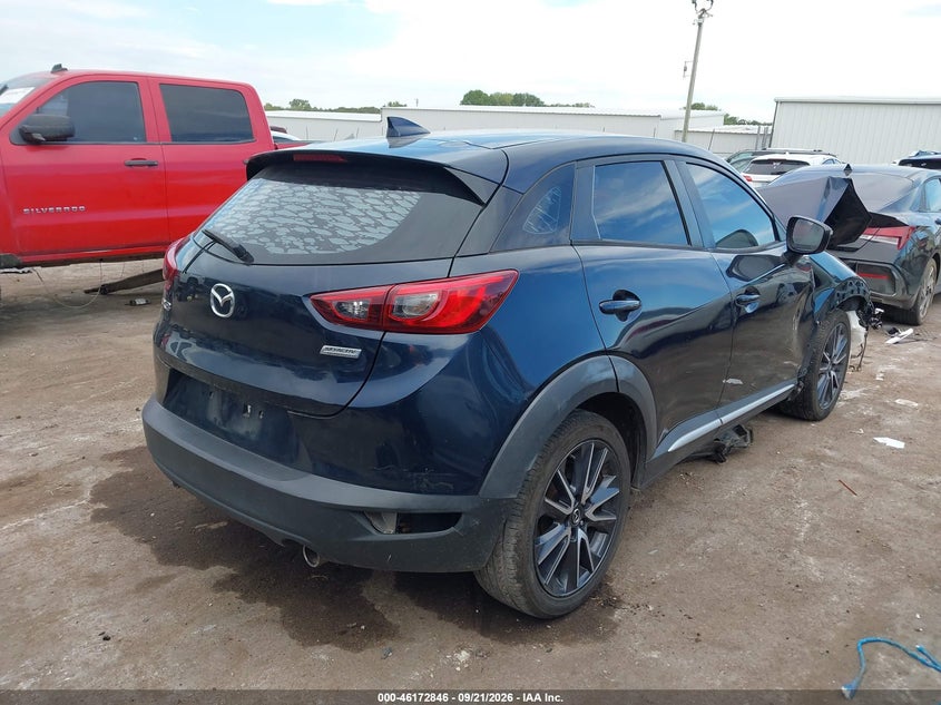 Vin: jm1dkdd75j0316764, lot: 46672689, mazda cx-3 grand touring 20184