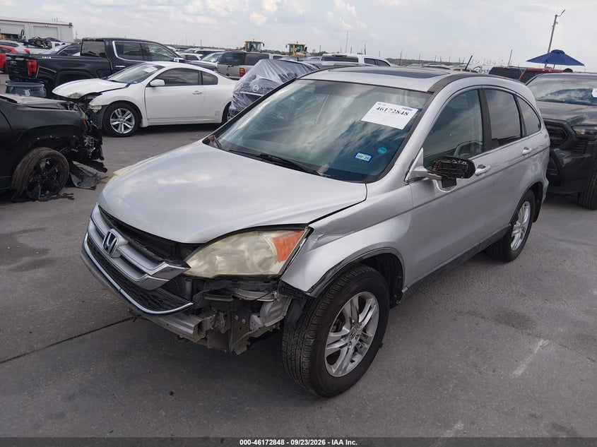 Vin: 5j6re3h72al049867, lot: 46672692, honda cr-v ex-l 20102