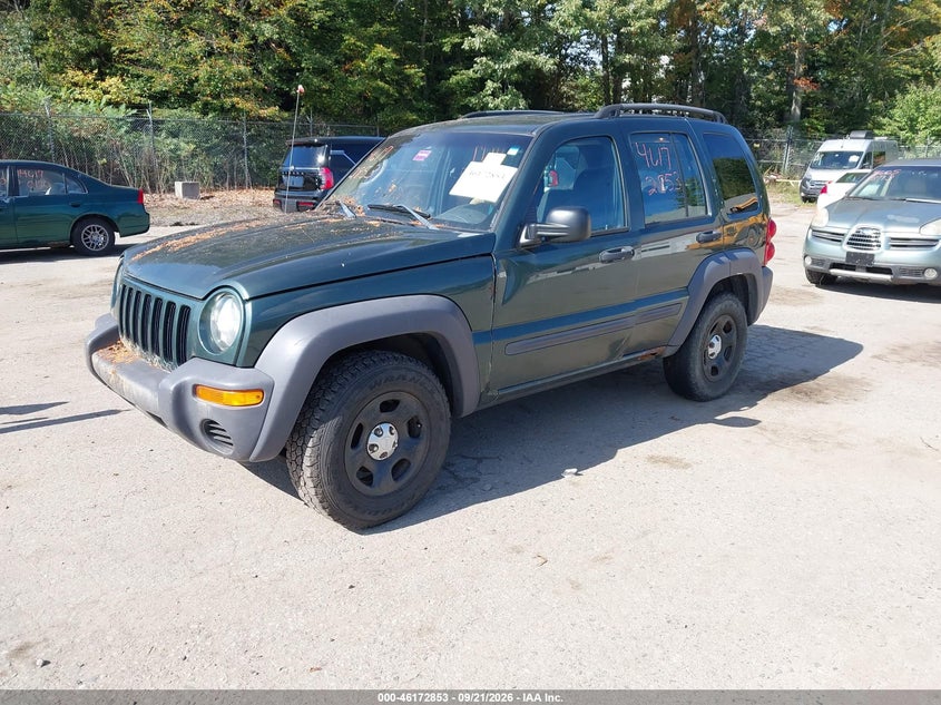 JEEP LIBERTY 2003 VIN 1J4GL48K73W641144