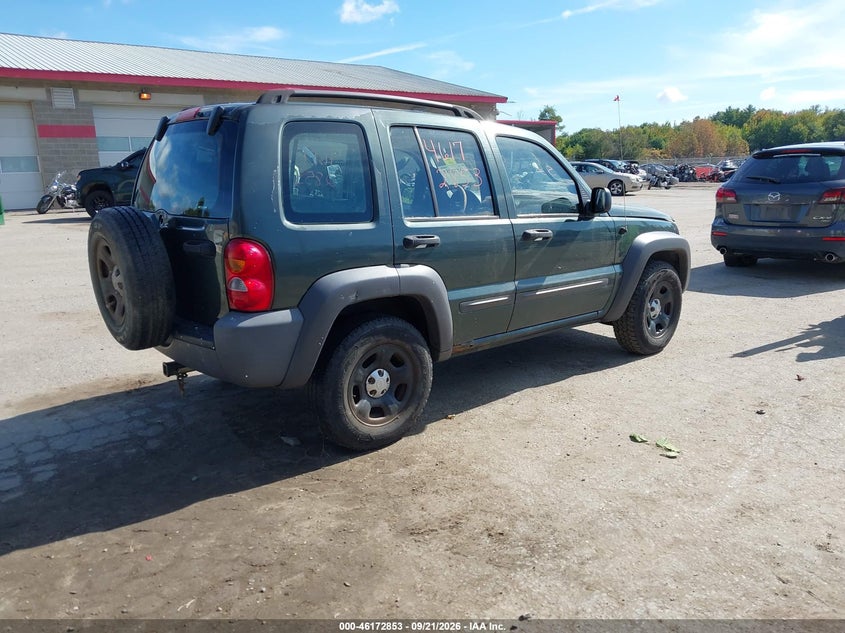 JEEP LIBERTY 2003 VIN 1J4GL48K73W641144