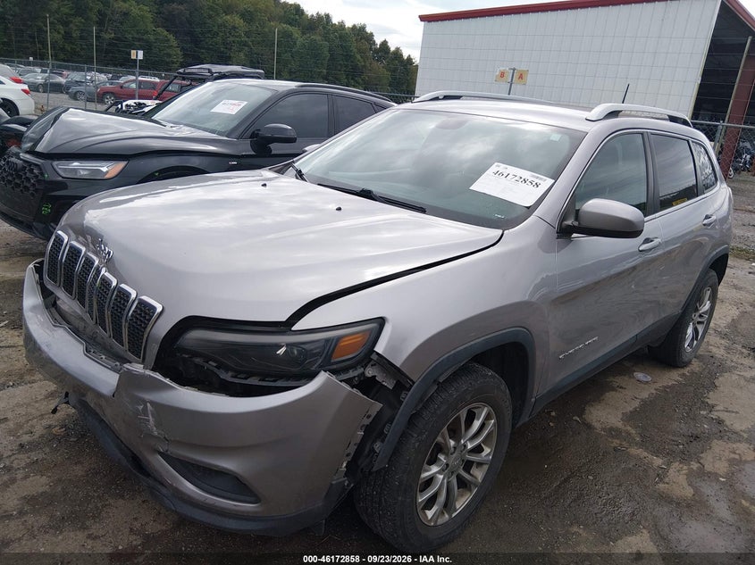Vin: 1c4pjmlx9kd185625, lot: 46672701, jeep cherokee latitude plus 4x4 20192