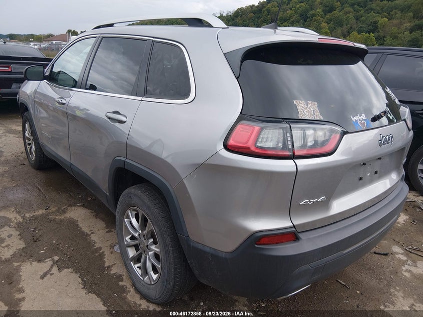 Vin: 1c4pjmlx9kd185625, lot: 46672701, jeep cherokee latitude plus 4x4 20193