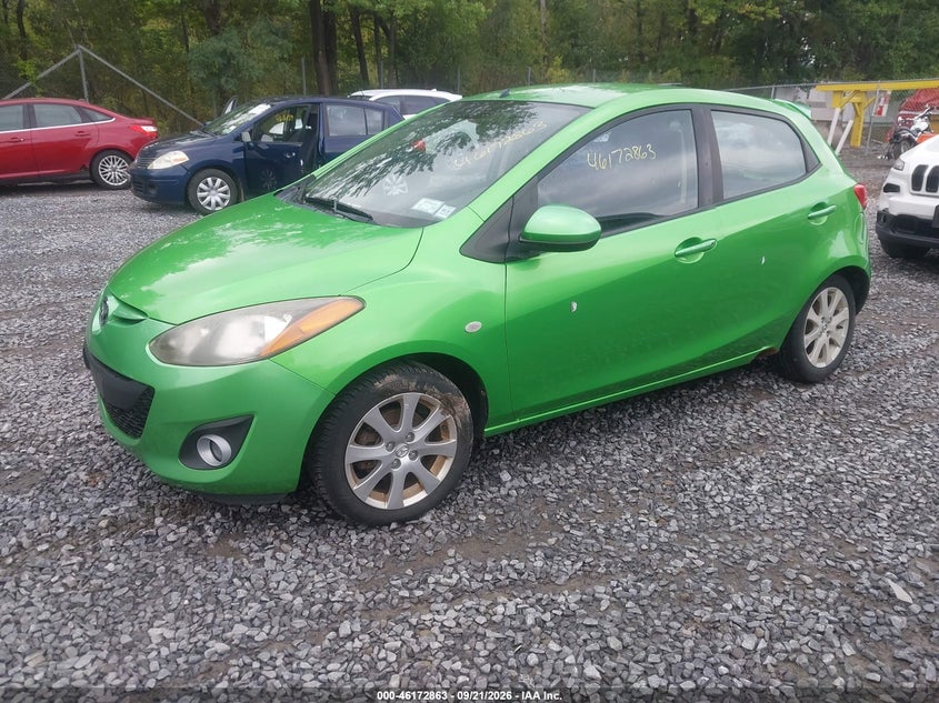 Vin: jm1de1lzxc0143108, lot: 46672706, mazda mazda2 touring 20122