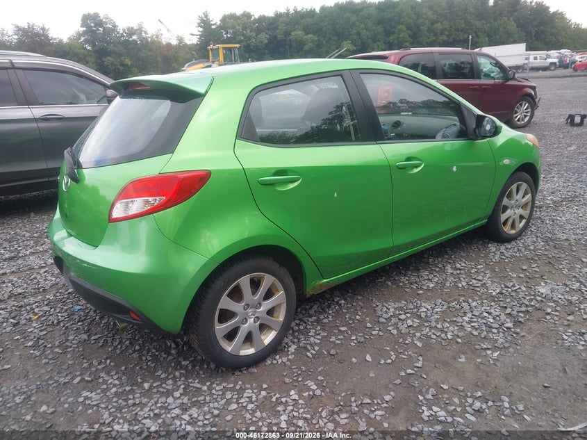 Vin: jm1de1lzxc0143108, lot: 46672706, mazda mazda2 touring 20124