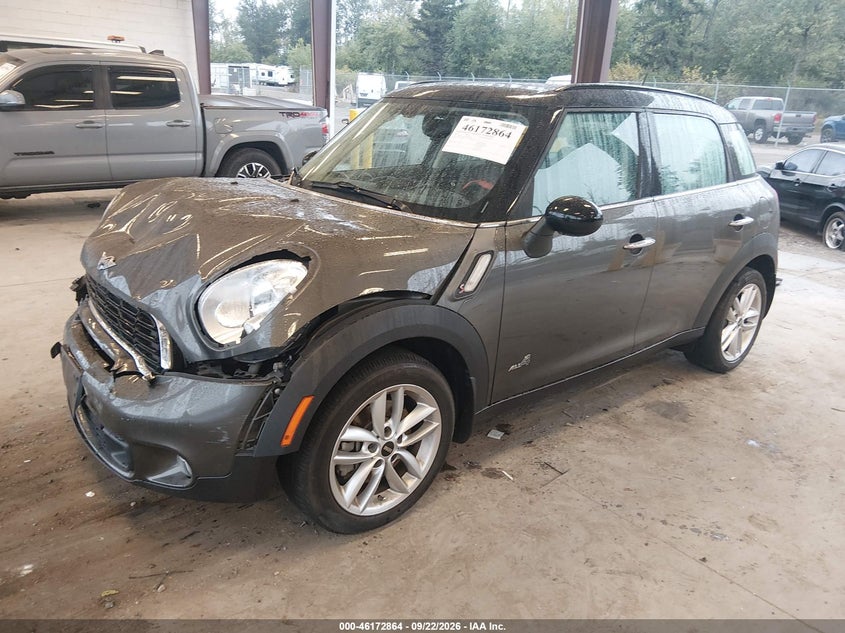 Vin: wmwzc5c58ewp36284, lot: 46672707, mini countryman cooper s 20142