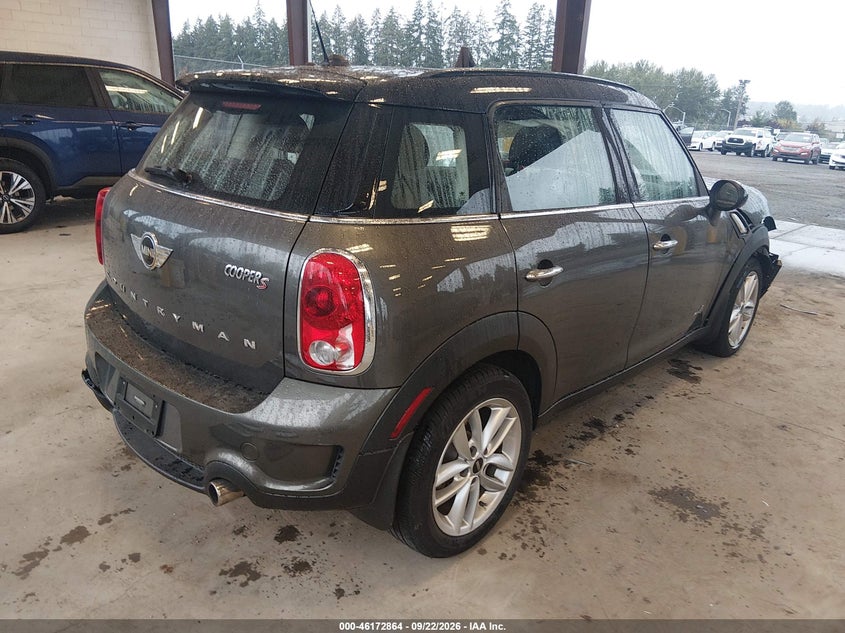 Vin: wmwzc5c58ewp36284, lot: 46672707, mini countryman cooper s 20144