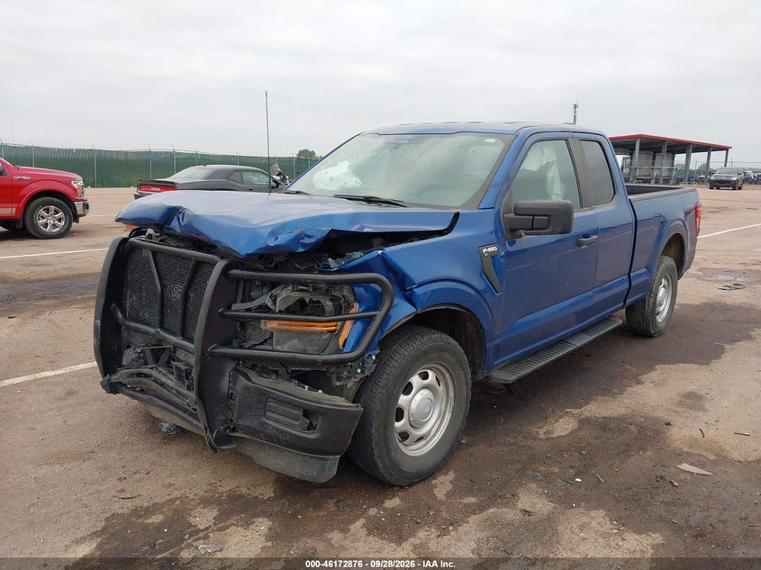 2024 Ford F-150 Xl, Front End, IAAI, VIN 1FTEX1LP9RKD66962 — photo 2