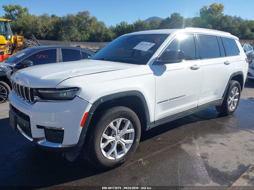 Vin: 1c4rjkbg3p8806534, lot: 46672722, jeep grand cherokee l limited 4x4 20232