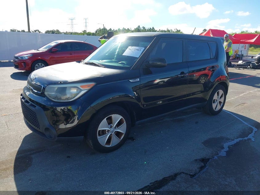 Vin: kndjn2a20f7805594, lot: 46672746, kia soul 20152