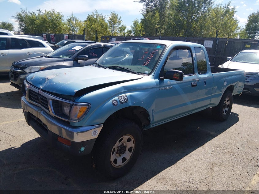 1996 Toyota Tacoma Xtracab, Обычный износ, IAAI, VIN 4TAWM72N0TZ180401 — фото 2