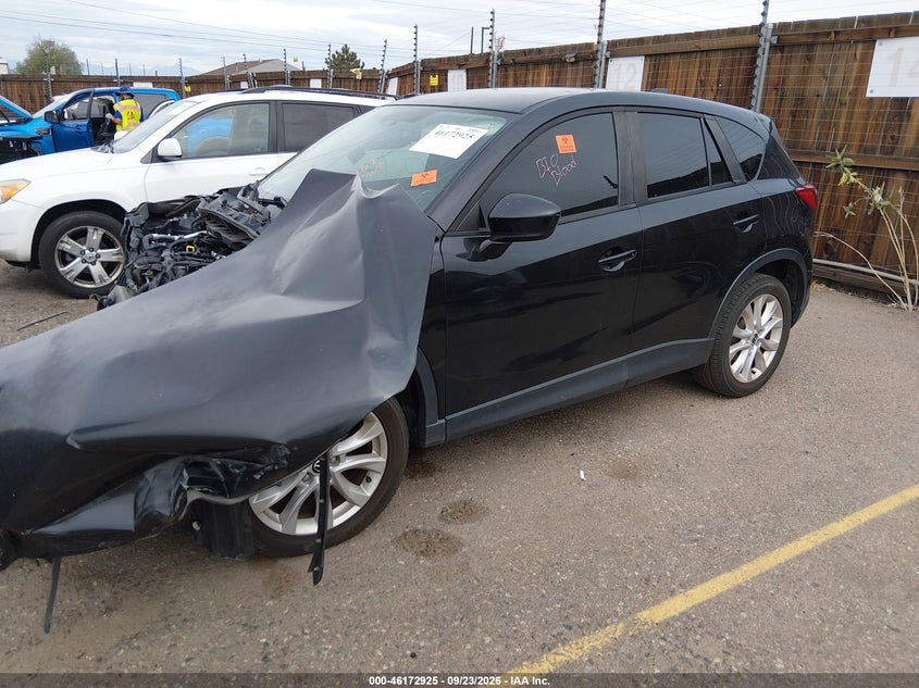 Vin: jm3ke4de4d0109596, lot: 46672768, mazda cx-5 grand touring 20132