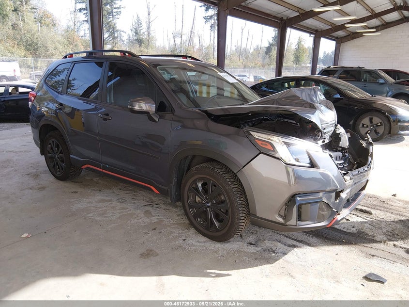 Vin: jf2skajc7nh507232, lot: 46672776, subaru forester sport 2022 img_1