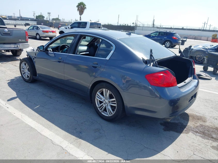 Vin: jn1cv6ap7am404861, lot: 46672777, infiniti g37 journey 20103