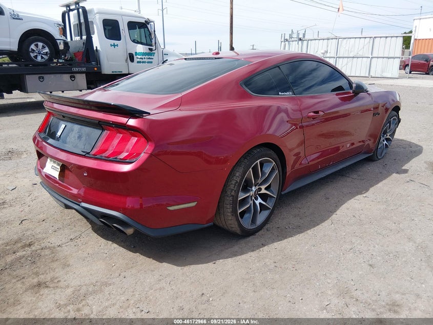 Vin: 1fa6p8cf6j5176307, lot: 46672809, ford mustang gt premium 20184