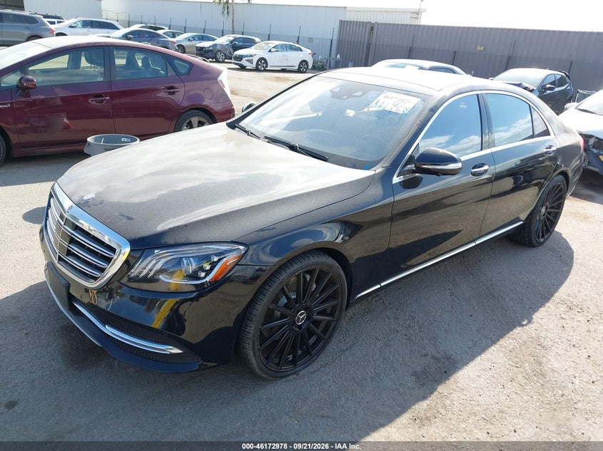 Vin: wddug6eb9ja349346, lot: 46672821, mercedes-benz s 450 4matic 20182