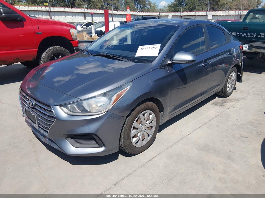 2020 Hyundai Accent, Удар ззаду, IAAI, VIN 3KPC24A60LE100726 — фото 2