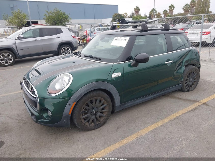 Vin: wmwxp7c50j2a48243, lot: 46672831, mini hardtop cooper s 20182