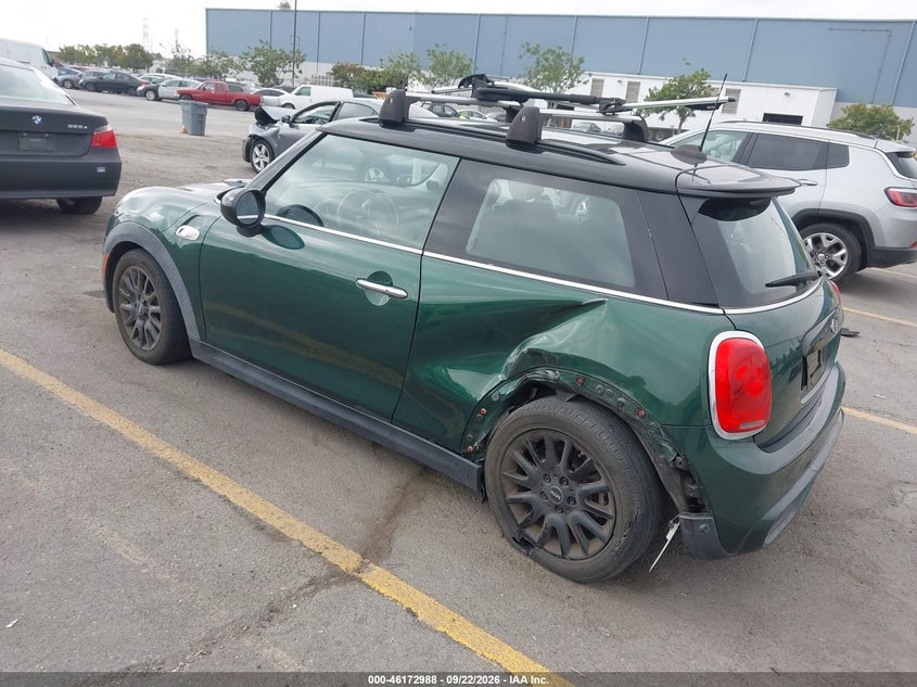 Vin: wmwxp7c50j2a48243, lot: 46672831, mini hardtop cooper s 20183