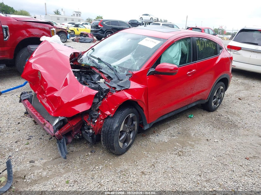 Vin: 3czru6h56jg704743, lot: 46672839, honda hr-v ex 20182