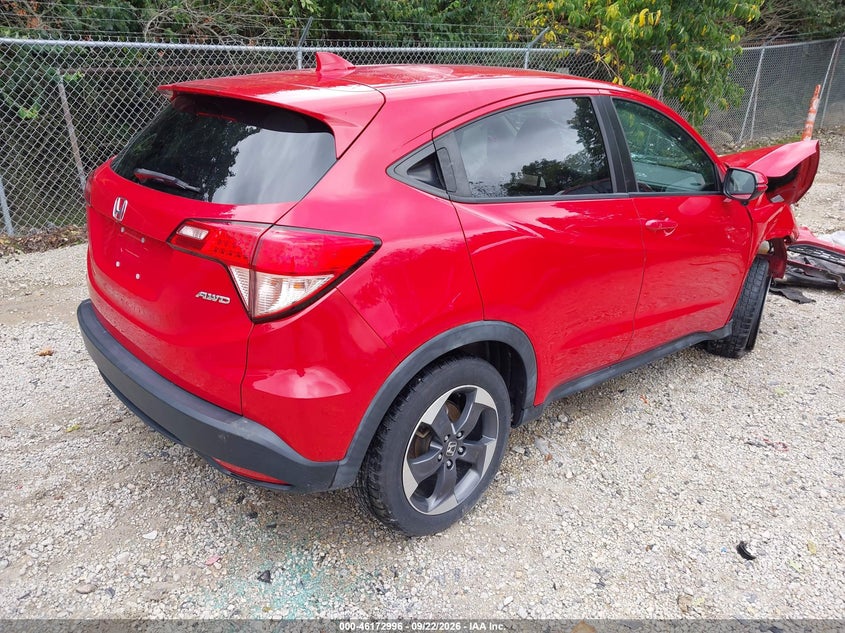 Vin: 3czru6h56jg704743, lot: 46672839, honda hr-v ex 20184