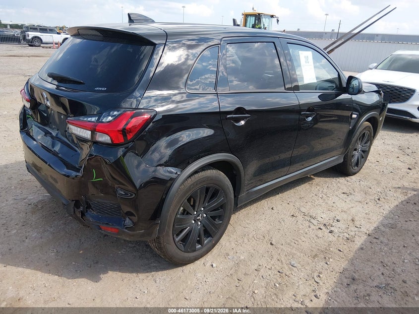 Vin: ja4aruau2tu016663, lot: 46672848, mitsubishi outlander sport 2.0 es/2.0 le/2.0 ralliart/2.0 s/2.0 se/2.0 trail edition 20264
