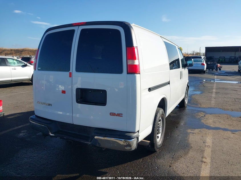 Vin: 1gtw7afg3j1903240, lot: 46672854, gmc savana 2500 work van 20184