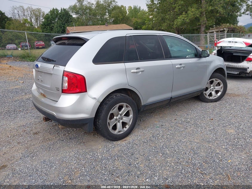 Vin: 2fmdk4jcxcba72012, lot: 46672882, ford edge sel 20124